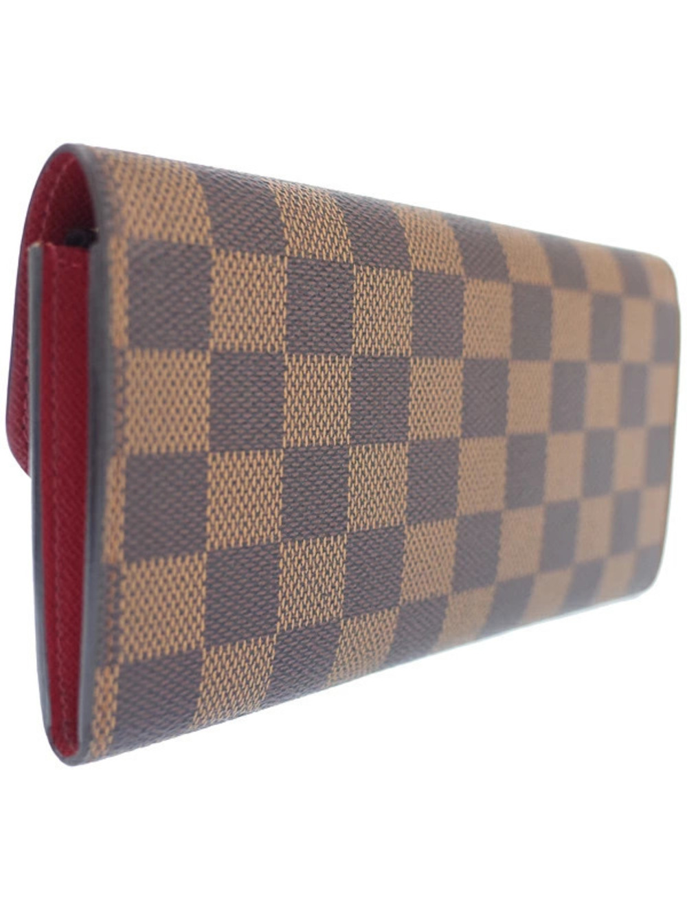 Louis Vuitton Wallet fold Bi Damier Long Portefeuille Emilie Brown